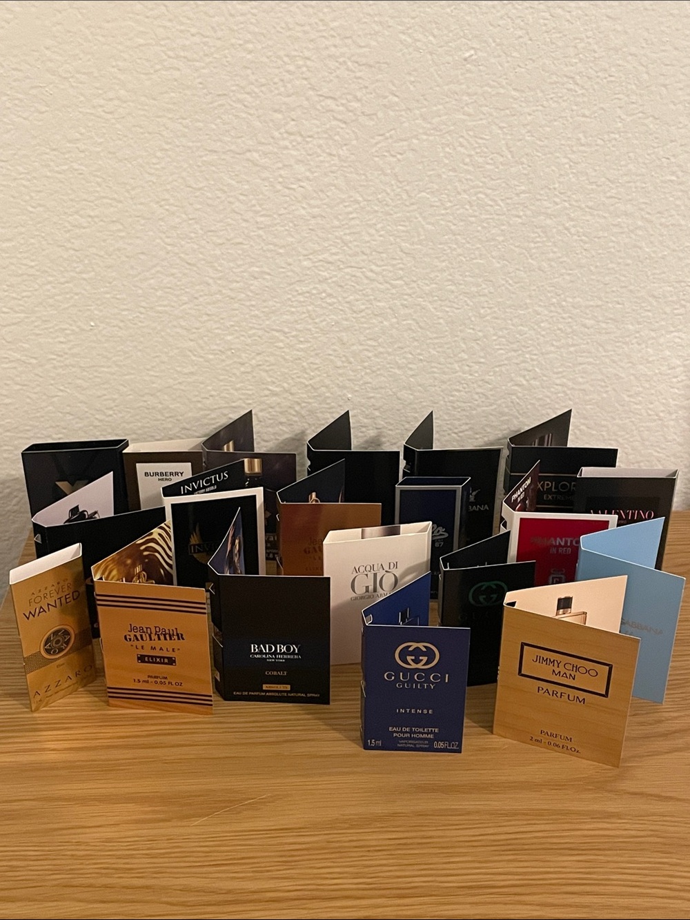 20 samples men’s various